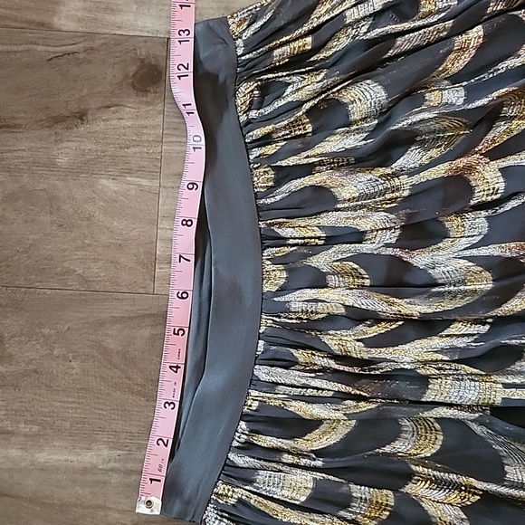 Metallic Malene Birger long maxi skirt - Picture 8 of 9